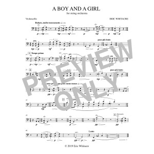A Boy And A Girl - Cello