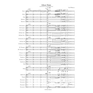 Ghost Train Trilogy - Complete Set (Three Movements) - Full Score