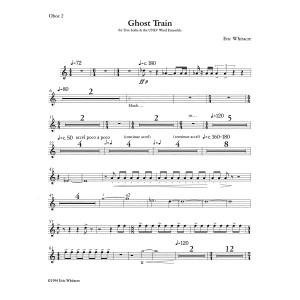 Ghost Train Trilogy - Complete Set (Three Movements) - Oboe 2