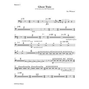 Ghost Train Trilogy - Complete Set (Three Movements) - Bassoon 2