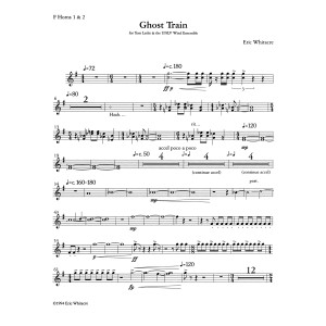 Ghost Train Trilogy - Complete Set (Three Movements) - F Horn 1 & 2