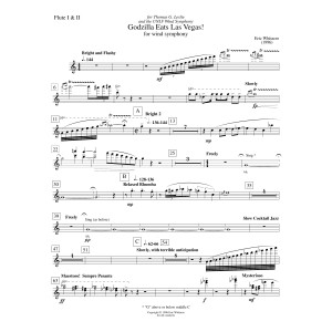 Godzilla Eats Las Vegas! - Flute 1 & 2