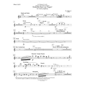 Godzilla Eats Las Vegas! - Oboe 1 & 2