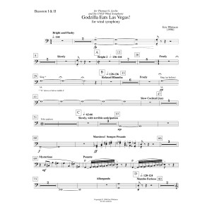 Godzilla Eats Las Vegas! - Bassoon 1 & 2