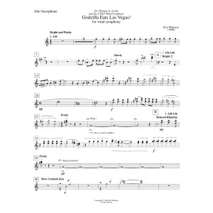 Godzilla Eats Las Vegas! - Alto Saxophone