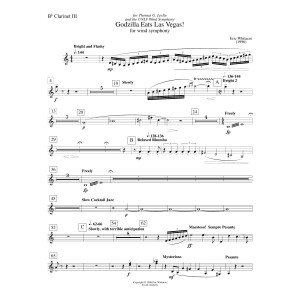 Godzilla Eats Las Vegas! - Bb Clarinet 3