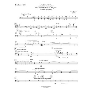 Godzilla Eats Las Vegas! - Trombone 1 & 2