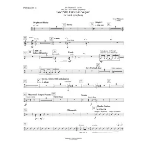 Godzilla Eats Las Vegas! - Percussion 3