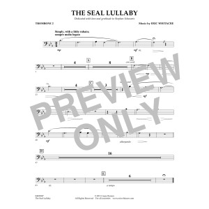 The Seal Lullaby - Trombone 2