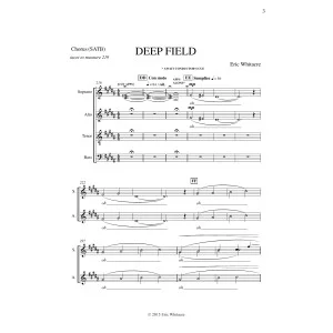 Deep Field (adapted for Wind Ensemble, Choir, and Smartphone App) - Chorus