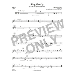 Sing Gently (for Flexible Wind Band) - Pt.3 - Viola