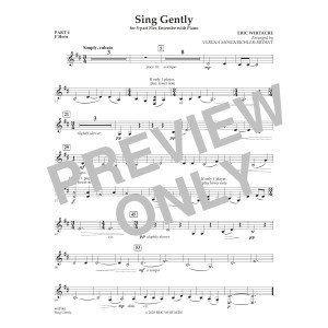 Sing Gently (for Flexible Wind Band) - Pt.4 - F Horn