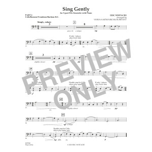 Sing Gently (for Flexible Wind Band) - Pt.4-Cello/Bassoon/Tromb/BarBC