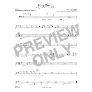 Sing Gently (for Flexible Wind Band) - Pt.5-Cello/Bassoon/Tromb/BarBC