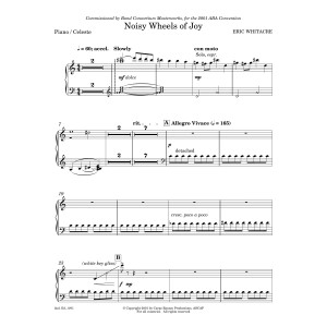 Noisy Wheels Of Joy - Piano/Celeste