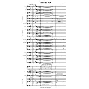 Cloudburst - Full Score