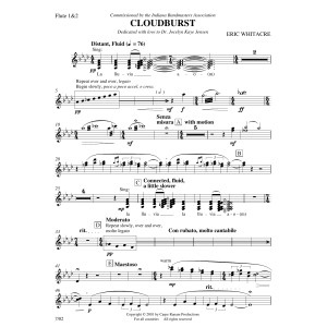 Cloudburst - Flute 1 & 2