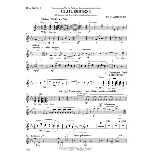 Cloudburst - F Horn 1 & 2