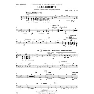 Cloudburst - Bass Trombone
