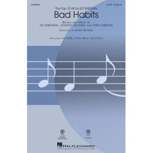 Bad Habits (arr. Mark Brymer) - Drums