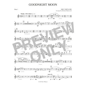 Goodnight Moon (arr. Michael Markowski) - Flute 1