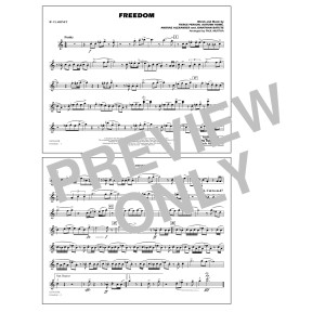 Freedom (arr. Paul Murtha) - Bb Clarinet