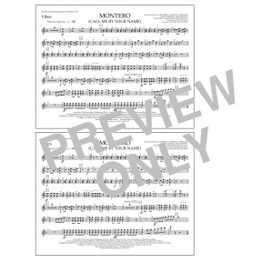 Montero (Call Me By Your Name) (arr. Tom Wallace) - Vibes
