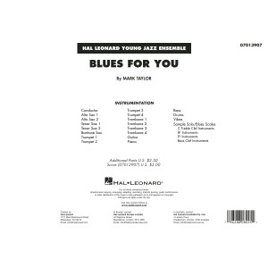 Blues for You - Conductor Score (Full Score)