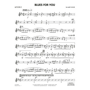 Blues for You - Alto Sax 2