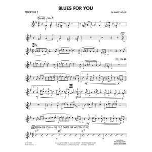 Blues for You - Tenor Sax 2