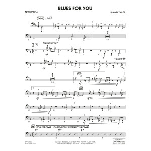 Blues for You - Trombone 4