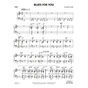 Blues for You - Piano