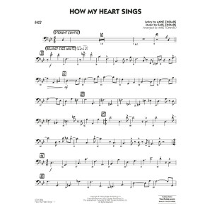 How My Heart Sings (arr. Mike Tomaro) - Bass