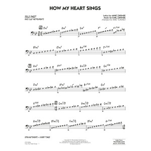 How My Heart Sings (arr. Mike Tomaro) - Bass Clef Solo Sheet