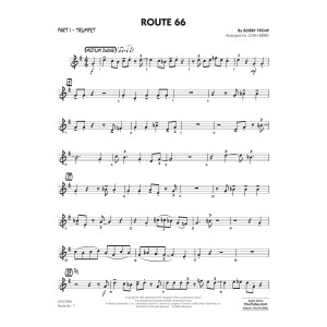 Route 66 (arr. John Berry) - Part 1 - Bb Trumpet