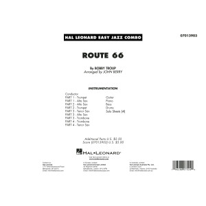 Route 66 (arr. John Berry) - Conductor Score (Full Score)