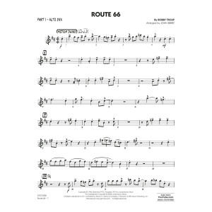 Route 66 (arr. John Berry) - Part 1 - Eb Alto Sax