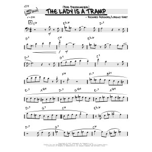 The Lady Is A Tramp (solo only)
