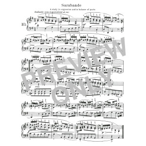 Sarabande, BWV 810
