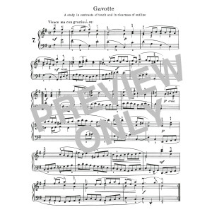 Gavotte, BWV 816