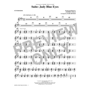Suite: Judy Blue Eyes (arr. Mark Brymer) - Synthesizer