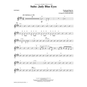 Suite: Judy Blue Eyes (arr. Mark Brymer) - Guitar 2