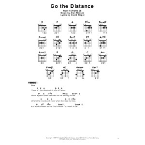 Go The Distance (from Hercules)