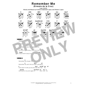 Remember Me (Ernesto de la Cruz) (from Coco)