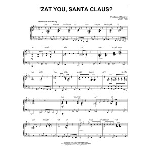 'Zat You, Santa Claus? [Jazz version] (arr. Brent Edstrom)