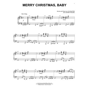 Merry Christmas, Baby [Jazz version] (arr. Brent Edstrom)