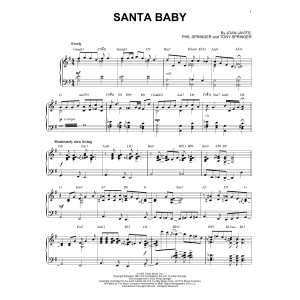 Santa Baby [Jazz version] (arr. Brent Edstrom)
