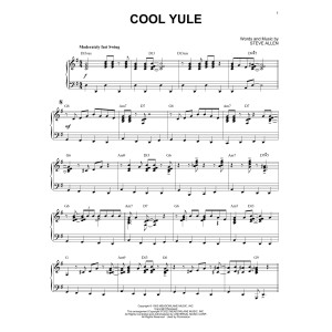 Cool Yule [Jazz version] (arr. Brent Edstrom)