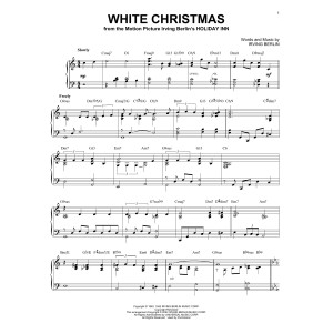 White Christmas [Jazz version] (arr. Brent Edstrom)