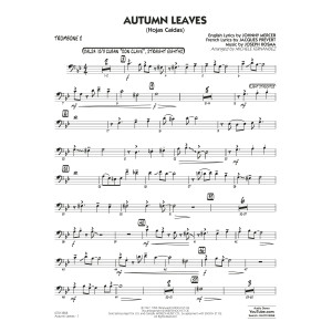 Autumn Leaves (Hojas Caídas) (arr. Michele Fernández) - Trombone 2